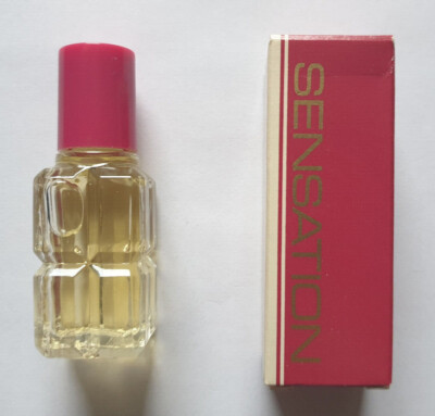 AVON Sensation - Eau de Parfum - Damen - Miniflacon 10 ml - Vintage 70er - Neu