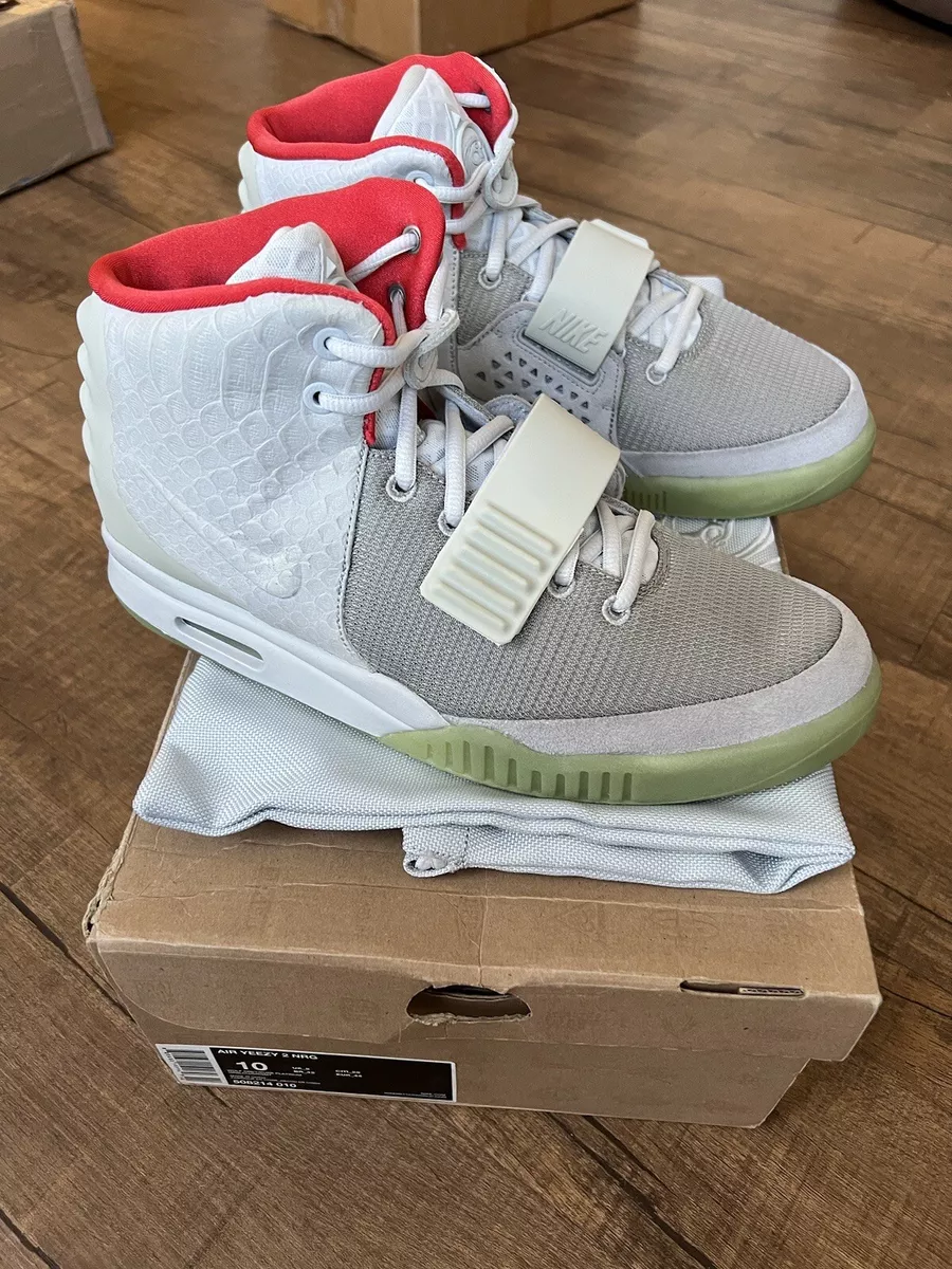 White Nike Air Yeezy 2 NRG MEN's Sneaker