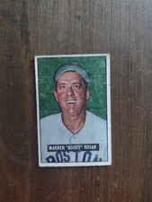 1951 Bowman #236 Buddy Rosar  Boston Red Sox Read