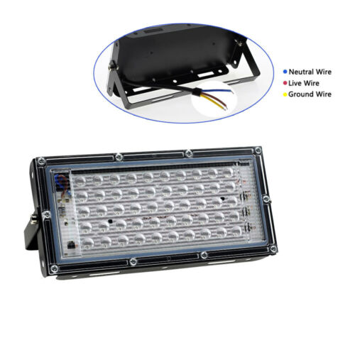 100W LED UV Schwarzlicht Strahler Fluter Wasserdicht Scheinwerfer Party Dekor - Bild 36 von 41