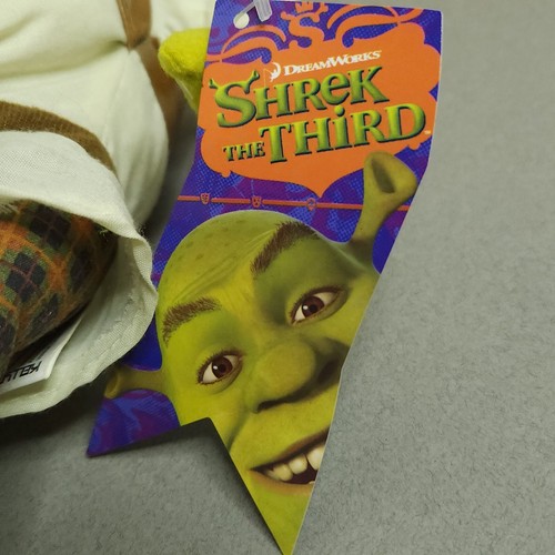 Muñeca de peluche Shrek The Third Ogro juguete de peluche verde 12 en Kellytoy 2007 vestida - Imagen 5 de 12