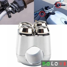 4-Button Handlebar Mount Hand Control Switch For Harley Bobber Chopper 7/8"Bars