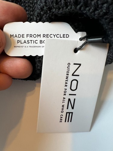 Noize Maddy Knit Beanie Recycled Plastic Bottles - Picture 3 of 3