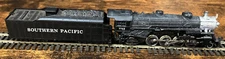 N-scale Atlas steam locomotive, with a Con Cor tender