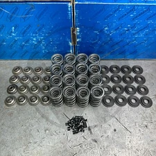 Supertech Dual Valve Springs / Seats / Keepers w OEM Retainers for Honda K24Z7