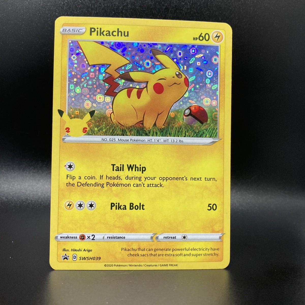 Pikachu SWSH039 ポケモンカード ピカチュウ　プロモ Pikachu SWSH039 SWSH: Sword & Shield Promo Cards Holo for