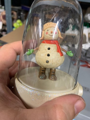 2008 Hallmark XAG5056 Snowman Happy Tappers Ornament - Picture 3 of 11
