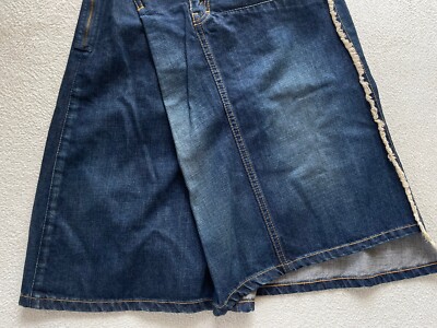 Junya Watanabe Comme des Garcons Docking Hip hung Denim Skirts | eBay