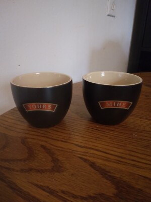 Baileys Irish Cream 8 oz ''Yours & Mine'' Cute wedding gift Barware