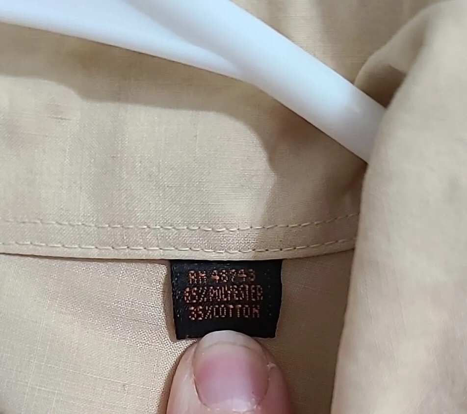 Camicia abito vintage anni '90 Yves Saint Laurent L S taglia 16 32 33 evc euc ysl punto