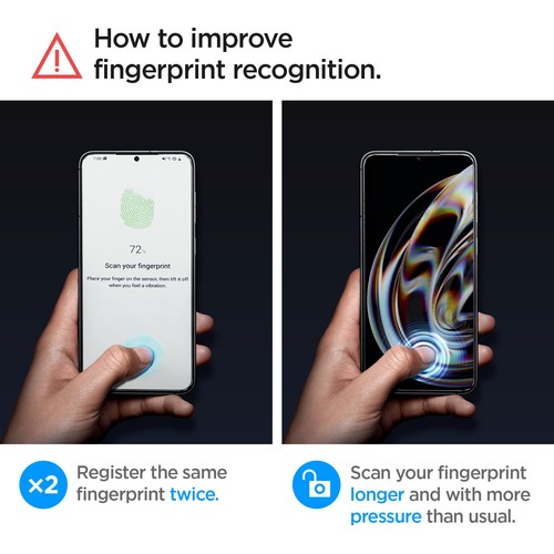 Do Galaxy S23 / S23 Plus | Spigen GlastR EZ Fit Szkło hartowane Ochrona ekranu - Zdjęcie 7 z 31