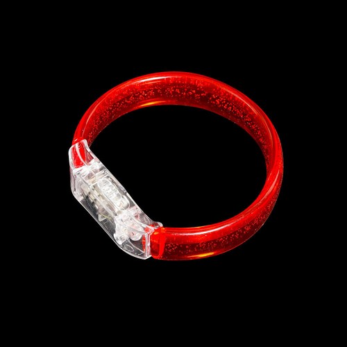 1Pc LED Bracelets Glow In Dark Light Up Halloween Luminous Party Supplies - Picture 12 of 19