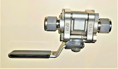 SS-63TS8 SWAGELOK Manual Stainless Ball Valve 1/2in Tube - Picture 5 of 7