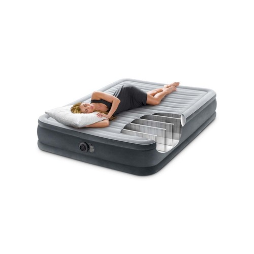 Intex 67768 Airbed Dura Beam Materasso gonfiabile piazza e mezzo con pompa Rotex - Foto 7 di 11