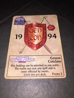 Spellfire - Promo 2 - Geneva Conclave Holding - D&D - Card Game - Gen Con