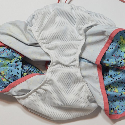 Puma Athletic Shorts Girls Small 7 Multicolor Elastic Drawstring Waist Lined - Picture 10 of 10