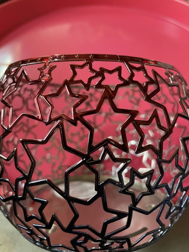 Bath & Body Works STARS 4th Of July 3 Wick Candle Holder New - Picture 3 of 3