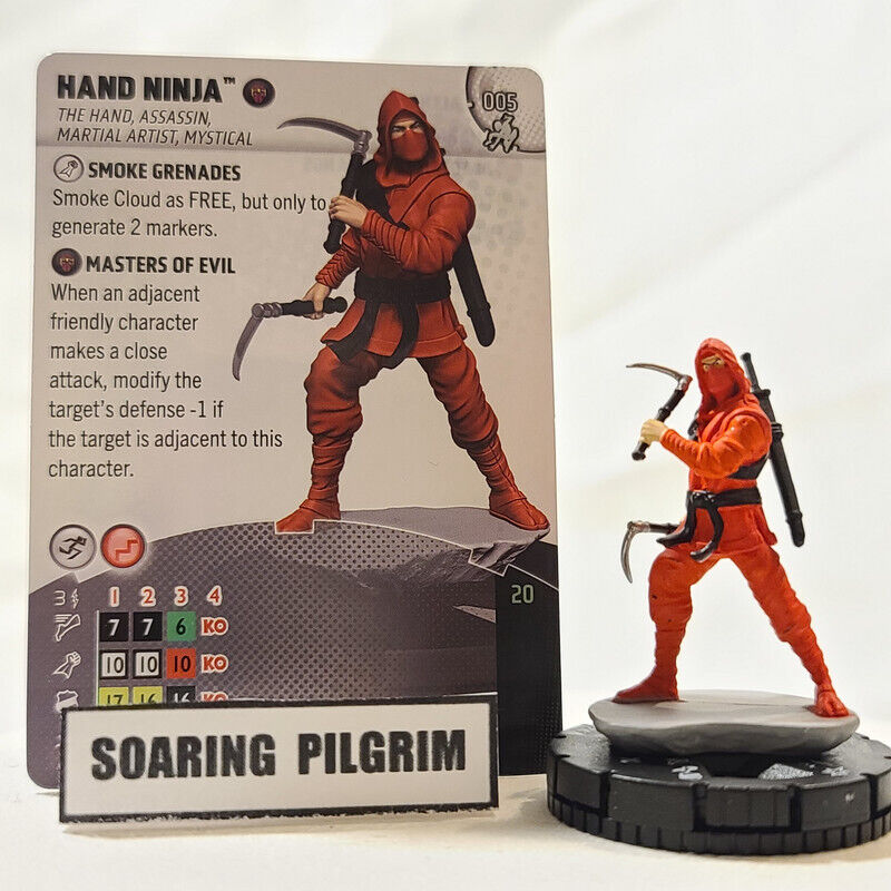 Marvel Heroclix HAND NINJA - 005 COMMON Spider-Man Beyond Marvel Heroclix HAND NINJA - 005 COMMON Spider-Man Beyond