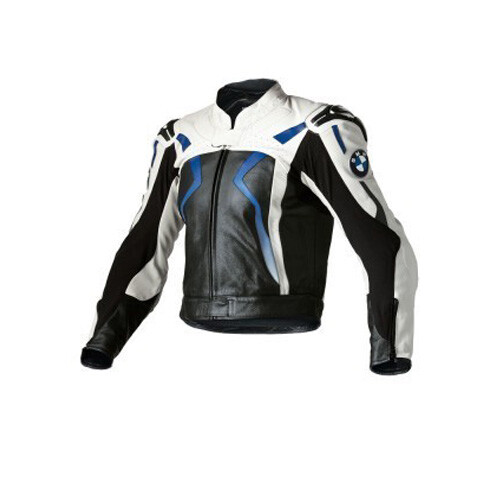 Chaqueta de cuero BMW Motorrad Sports Hombre MOTOGP Carrera Moto Chaquetas de cuero CE - Imagen 1 de 3