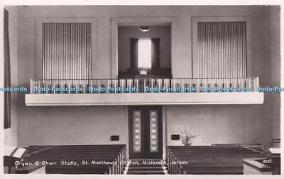 R325352 Millbrook Jersey Orgel- und Chorstall St Matthew The Seal of Artistic