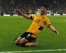 Wolverhampton Wanderers Hwang Hee-chan Autographed Signed 8x10 EPL Photo COA #2