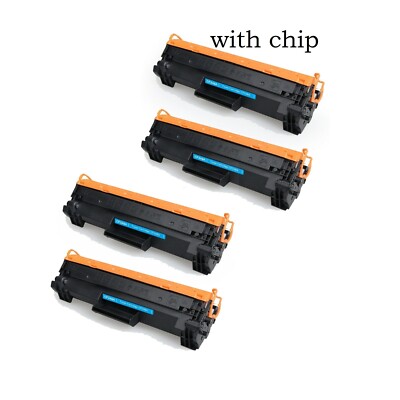 4PK Toner Cartridge For 48A,HP CF248A Laserjet Pro 16 M15 M28 M29, Pro M14-M17