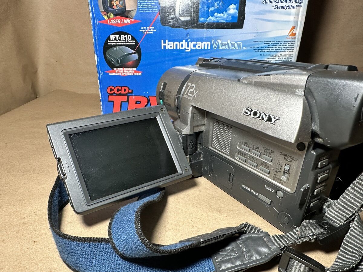 Sony Handycam Hi8 8mm Video Camcorder CCD-TRV85 w/ Box Sony Handycam Hi8 8mm Video Camcorder CCD-TRV85 w/ Box