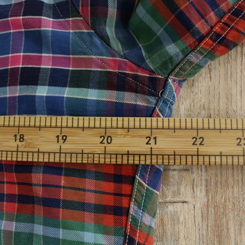 GITMAN BROS Vintage button down shirt Size M Mens Plaid check Made in USA - Picture 6 of 8
