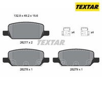 Bremsbelagsatz, Scheibenbremse Q+ Textar 2627701 FüR Tesla