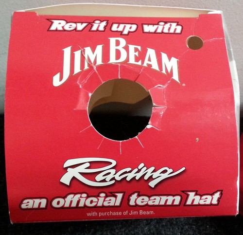 Paar Jim Beam verstellbare Rennmützen Robby Gordon #7 Nascar in Boxen 2005 - Bild 4 von 11