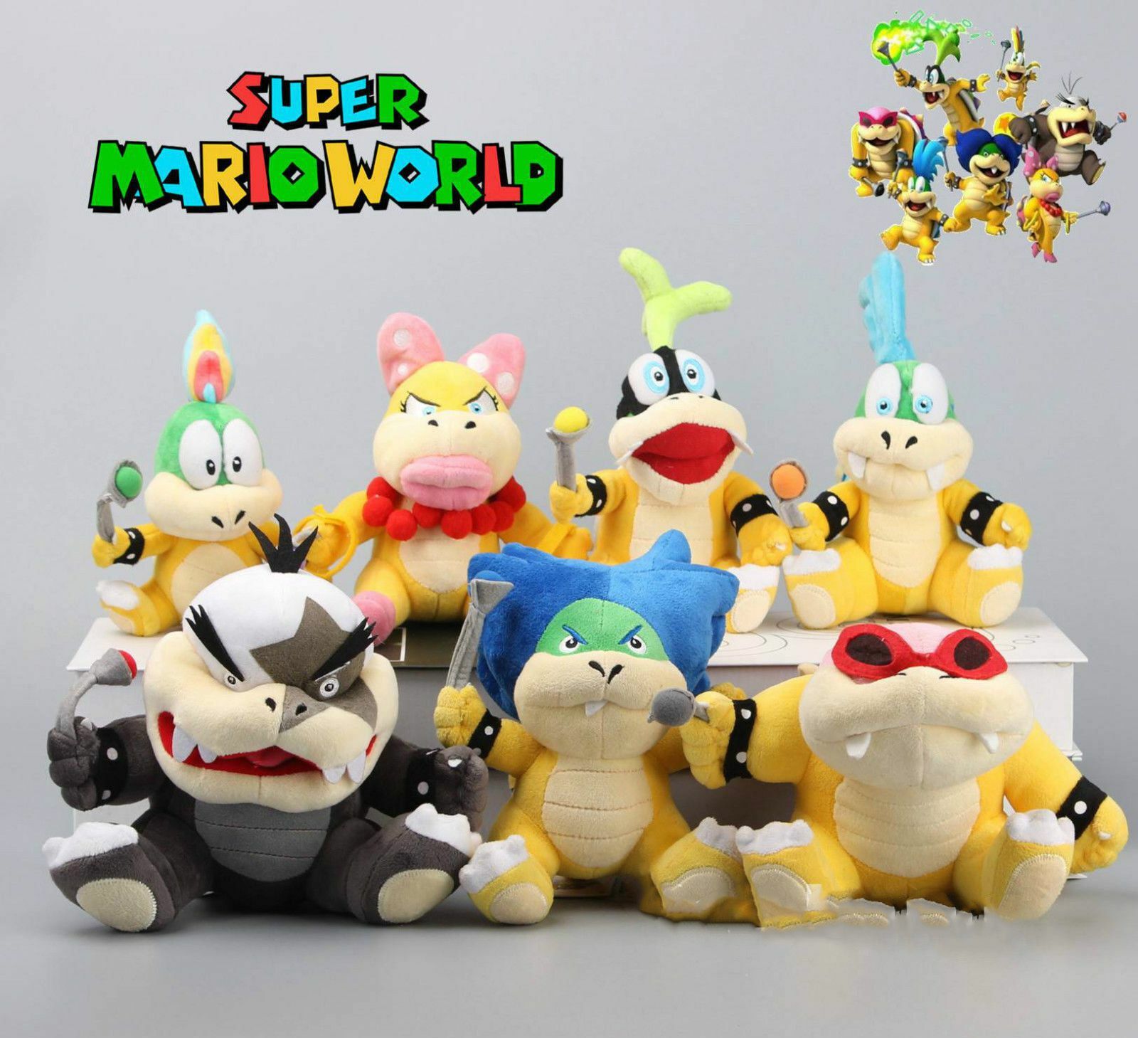 fuzzy mario plush
