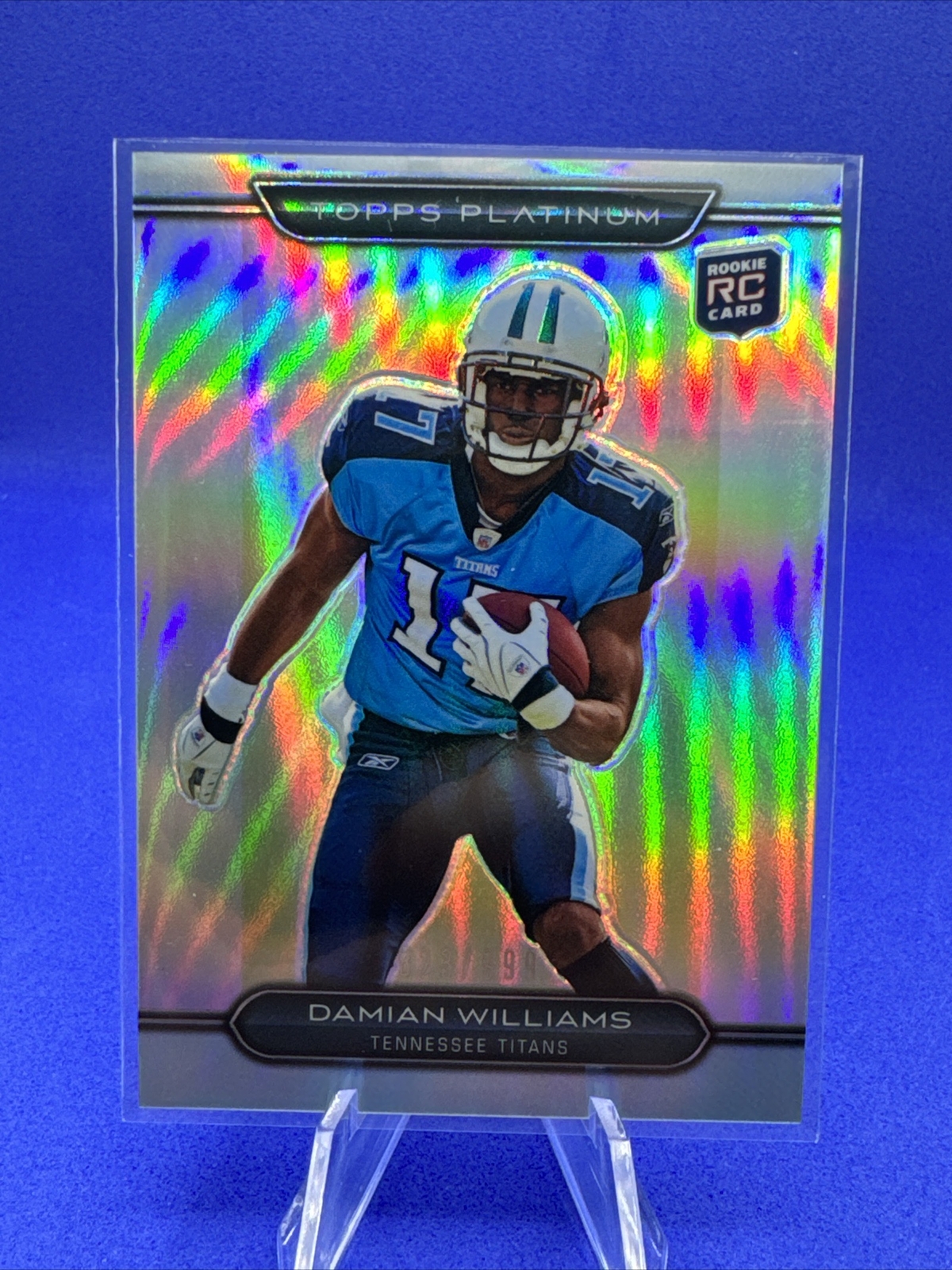 Damian Williams Topps Platinum #109 Refractor
