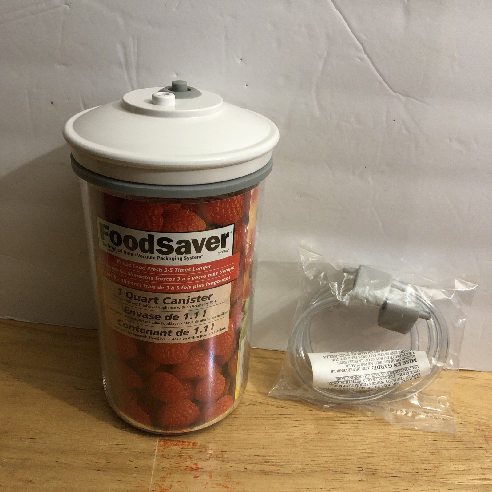 how to use foodsaver canister vacuum