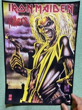 Iron Maiden Killers Large Back Patch: Digital Print, Sew On, 14 X 11  , New
