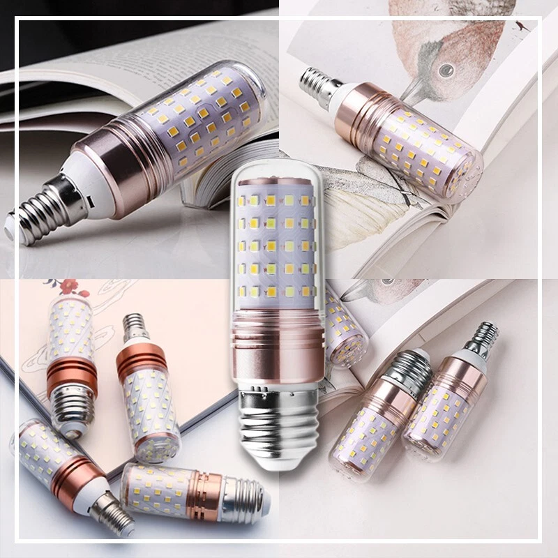 LED-Mais-Glühbirnen E14 E27 Schraubsockel 12W 16W 18W 220V dreifarbige Dimmung - Bild 4 von 4