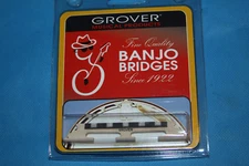 Grover Acousticraft 5 String Banjo Bridge 1/2 in. Height, MPN 95