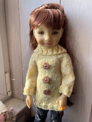 Tenue Complète Fait Main Pour Poupée Ruby Red Siblies 30 Cm Et BJD 30 Cm
