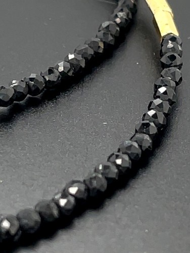 SCHMUCKJAGD COLLIER 925/-SILBER VERGOLDET MIT TURMALIN & HÄMATIT FACETTENREICH - Bild 5 von 5