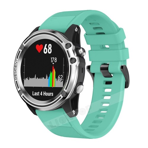 Quick Release Silicone Wrist Band Strap Bracelet For Garmin Fenix 3 6 6X 6S 7 7X - Picture 43 of 57