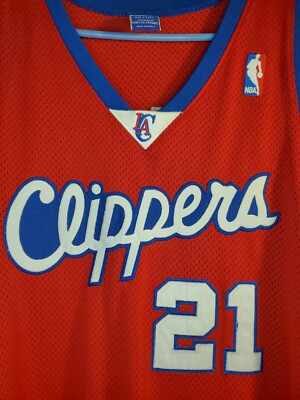 Vintage Rare LA Clippers Champion NBA Jersey Darius Miles