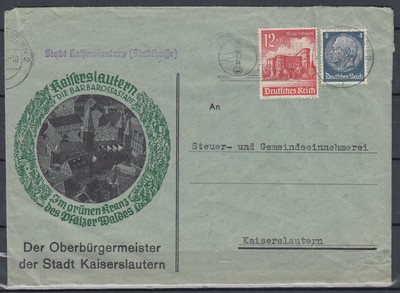 GERMANY 1940 Advertising cover / RRR !!! | eBay