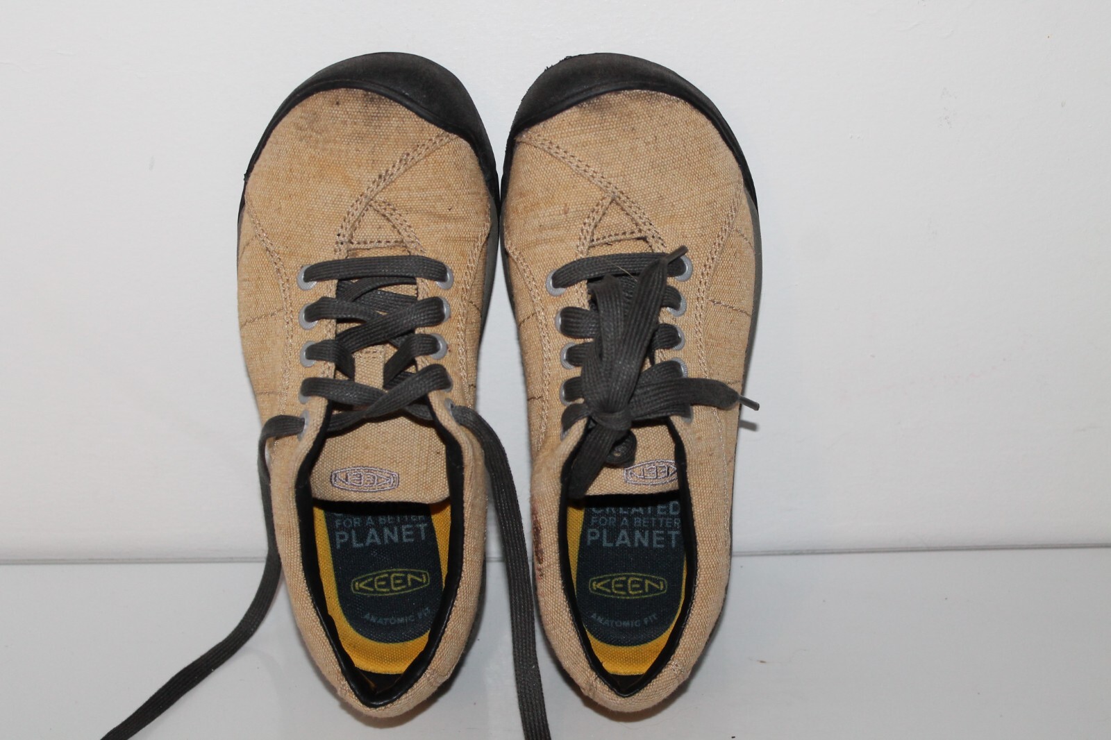 Sneakers KEEN Presidio da trekking casual #1025004 grano tela donna taglia 6