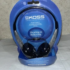 Koss KPH5v Portable Stereophone Headphones, 91dB SPL - BRAND NEW IN BOX