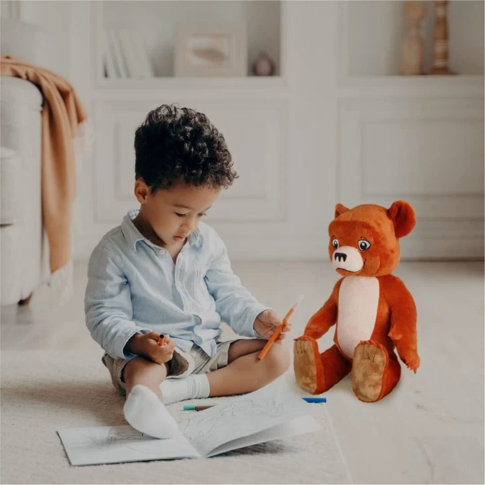 Maurice Sendak Oso Pequeño Peluche Grizzly 17" Muñeca Serie Libro Personaje Foto 3 de 4