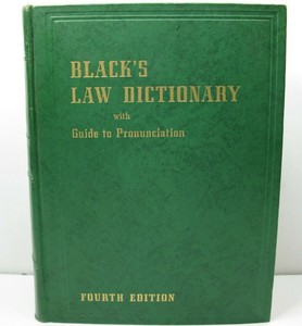 Blacks-Law-Dictionary-4th-Edition-With-Guide-To-Pronunciation-1957