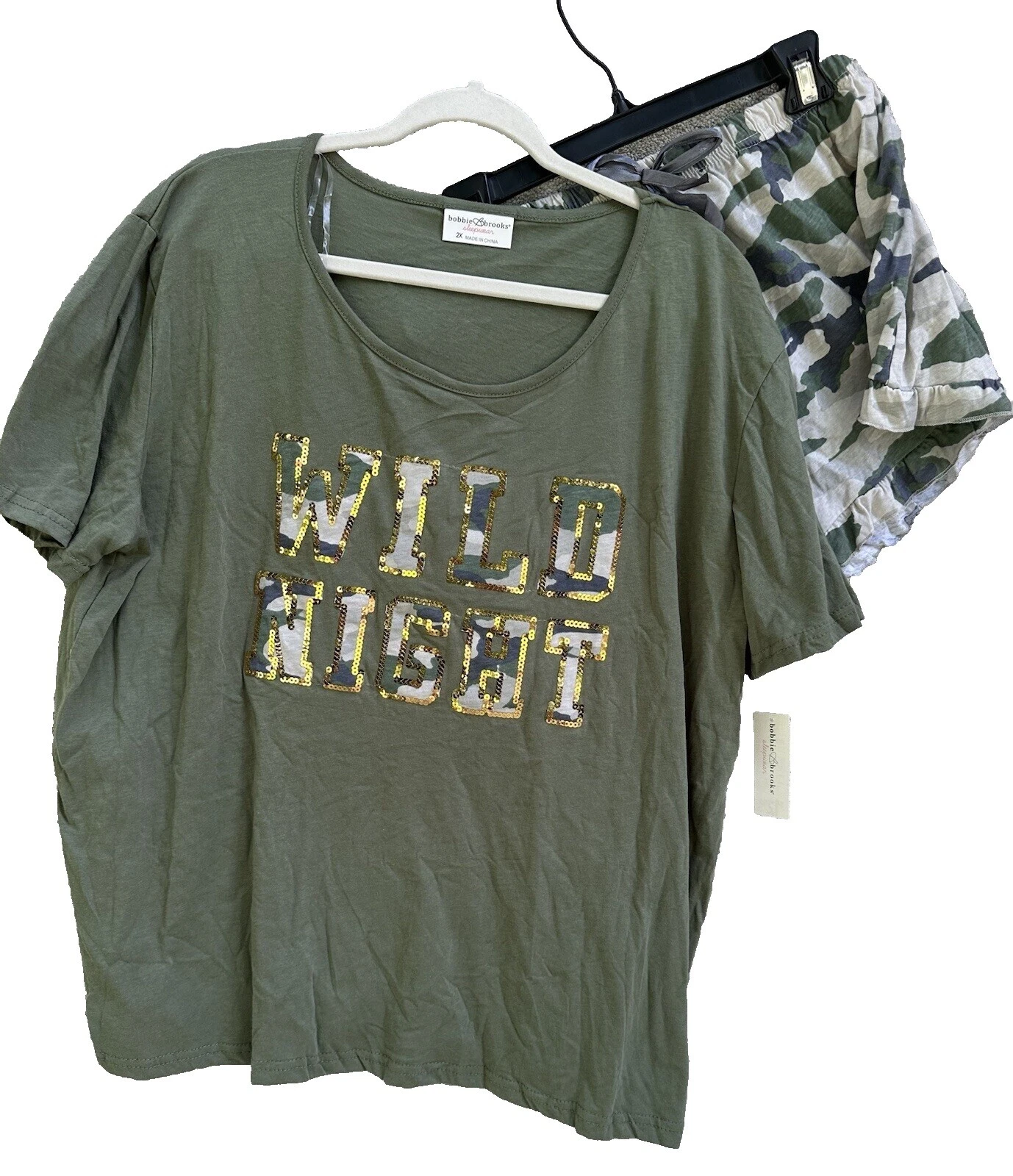 Tamaño Regular Bobbie Brooks Camuflaje Pijamas y batas para Mujeres