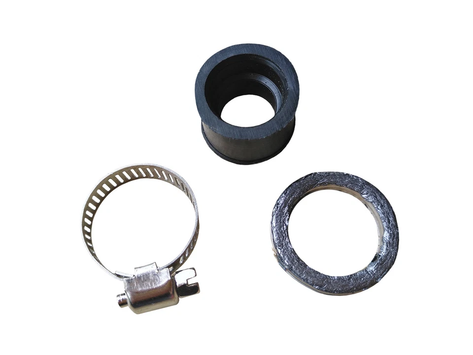 Yamaha PW50 PY50 Silenciador de escape Junta de tubo Abrazadera de sello de goma Piezas de motocicleta Foto 2 de 3