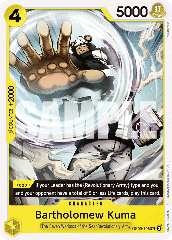 One Piece Emperors in The New World - Choose Your Card Singles OP09 English Set