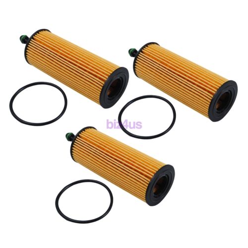 3PC Oil Filter For Jeep Cherokee Dodge Grand Caravan Ram 1500 Chrysler 3.2L 3.6L - Picture 2 of 11