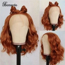 Synthetic Lace Front Wig Long Wave With Baby Hair Heat Resistant Fiber Hair